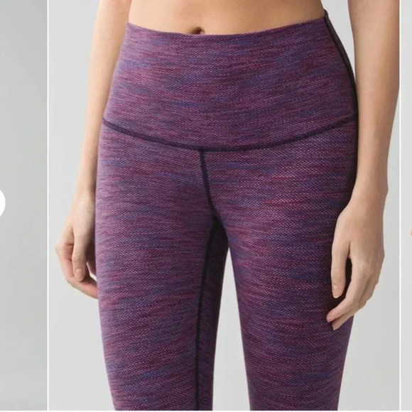 Lululemon wonder under crop 11 (roll down) - Picture 1 of 9